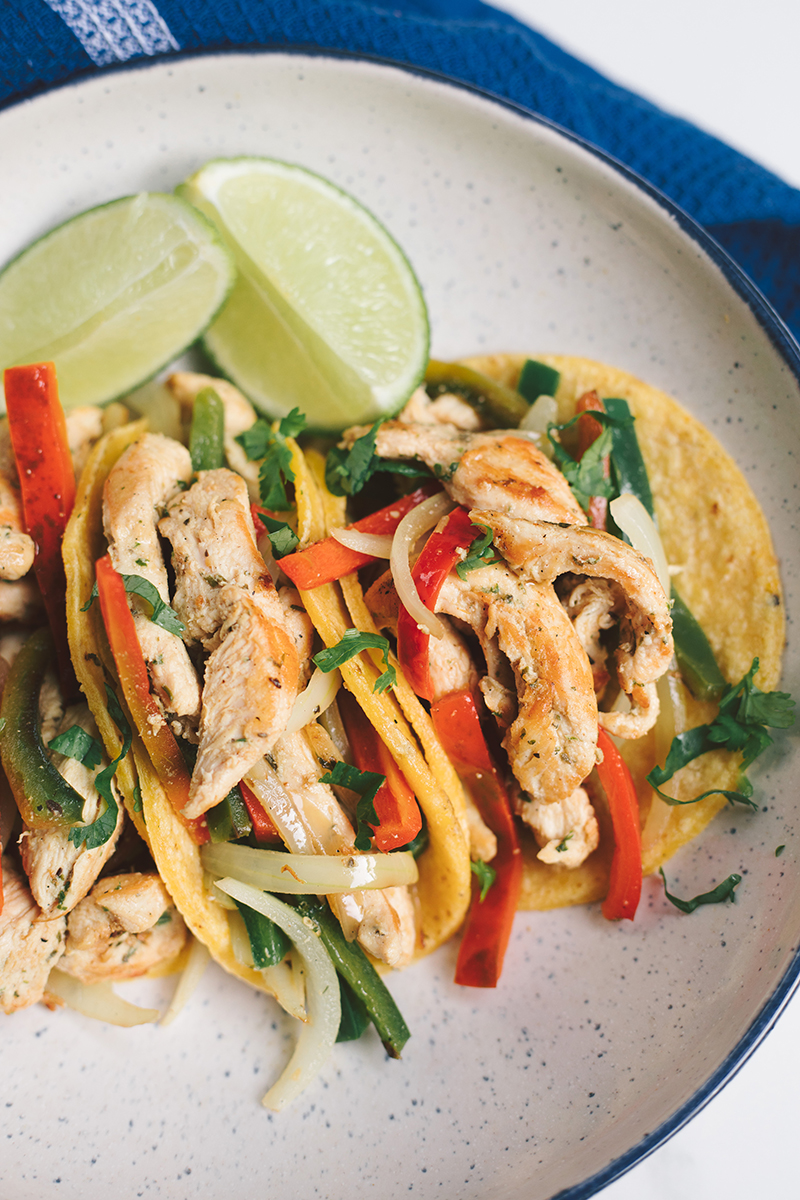 FAJITAS DE POLLO - 250 gramos